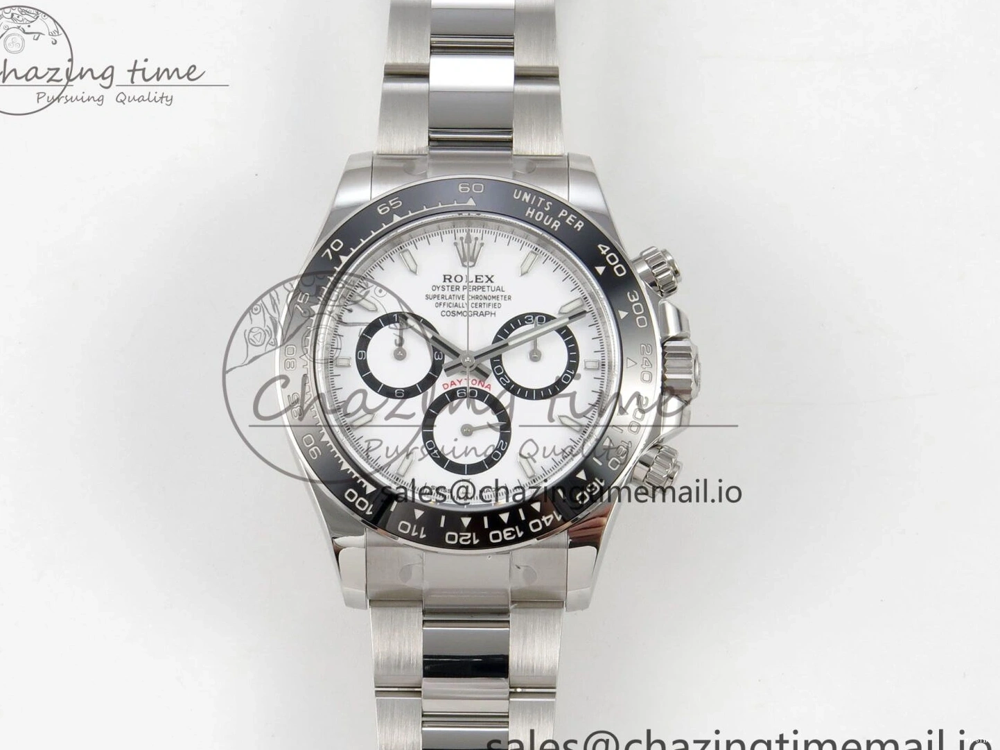 MiroTime 0223 Daytona 126500 THBF 1:1 Best Edition 904L Steel White Dial on SS Bracelet SH Unisex 134